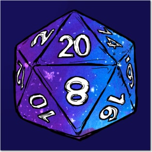 Galaxy D20 Posters and Art